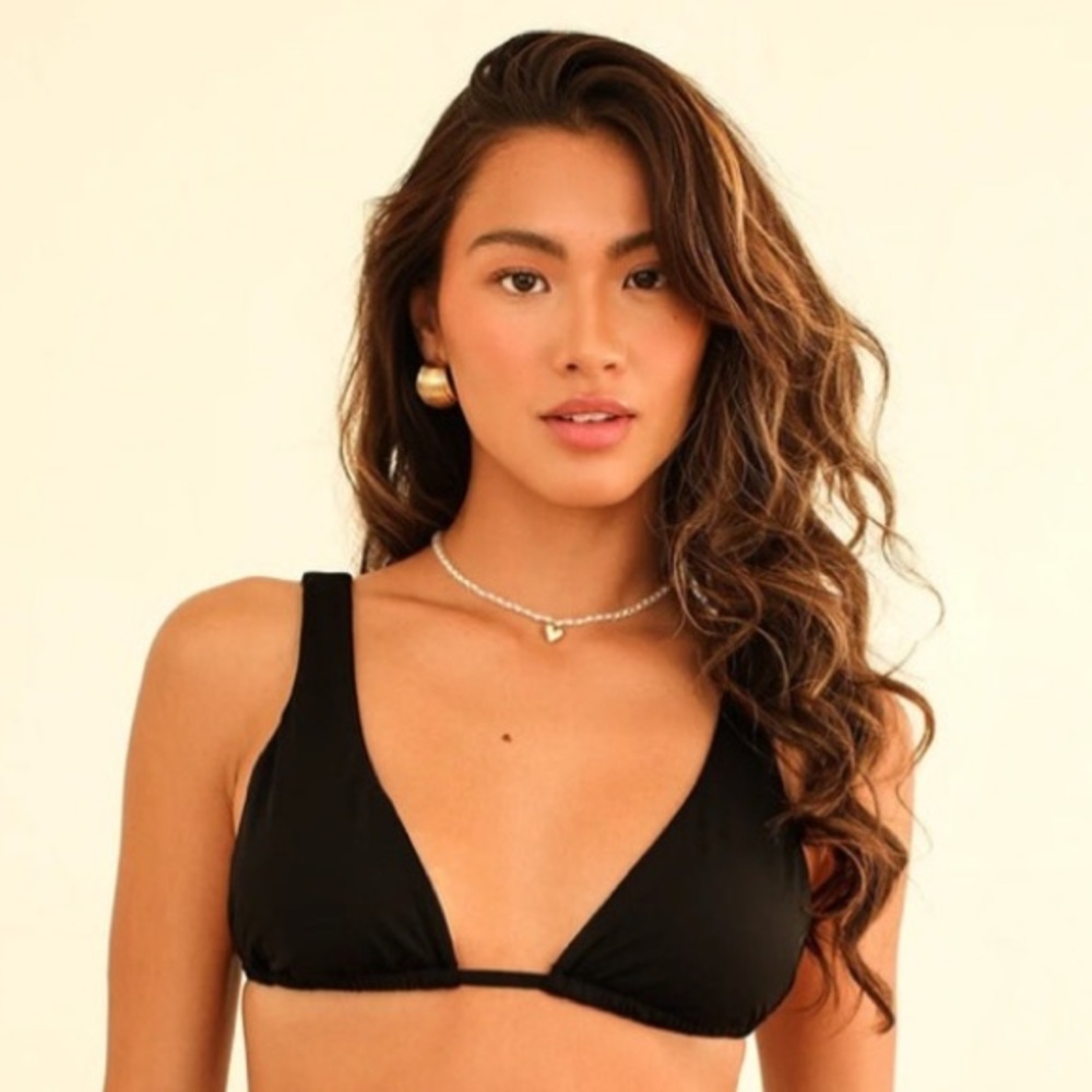 Descanso Tie-Back Triangle Bikini Top